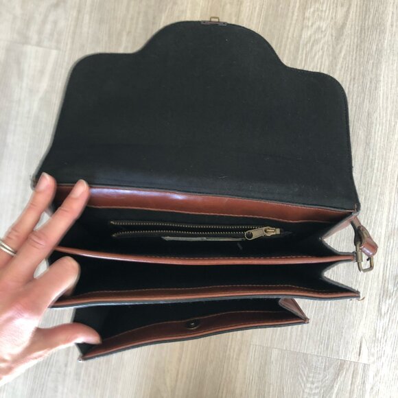 Urban Outfitters | Kimchi Blue | Brown Messenger Bag - Picture 6 of 15